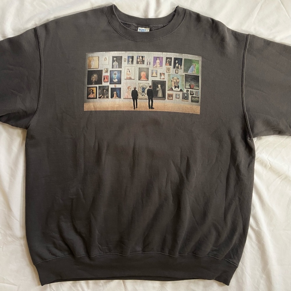 Rare George Condo Art Exhibit Sweater - Picture 3 of 8